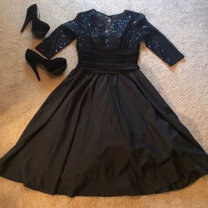 Black Cocktail Dress NWOT